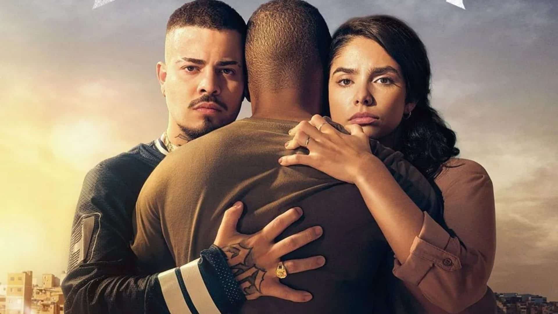 personagens Rita e Don da série Sintonia em um abraço