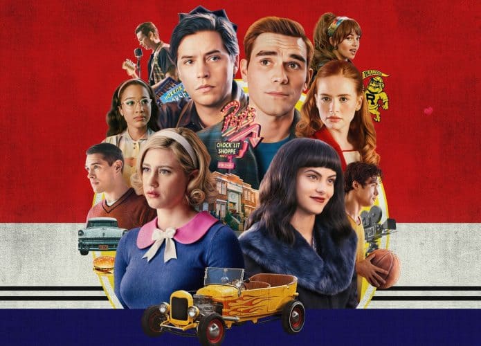 imagem mostra a capa de uma das temporadas de Riverdale