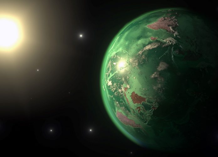 Terra verde ilustração