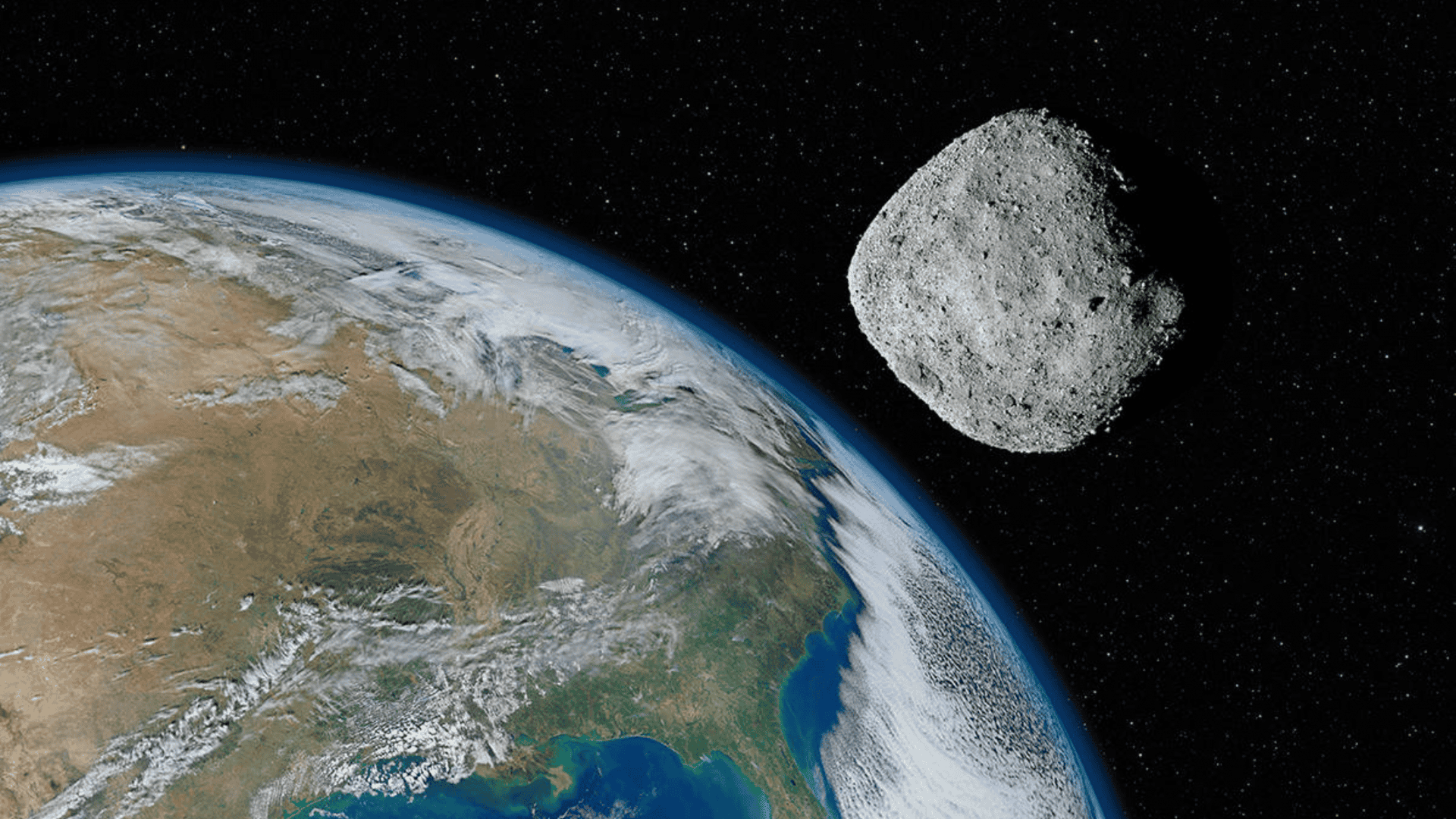 Asteroide Bennu em direção à Terra