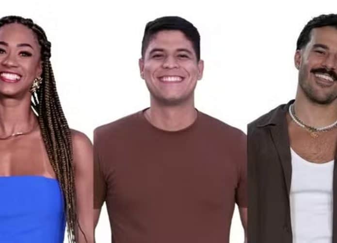 Quinto paredão do BBB 25 tem disputa entre Aline, Guilherme e Mateus