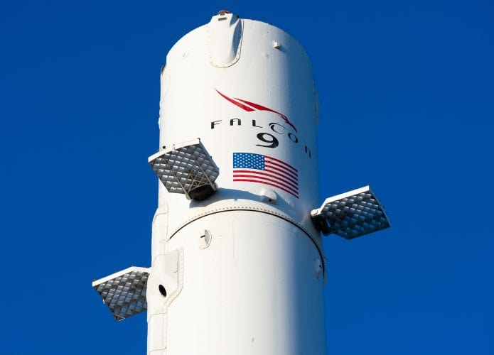 Detalhe do Falcon 9