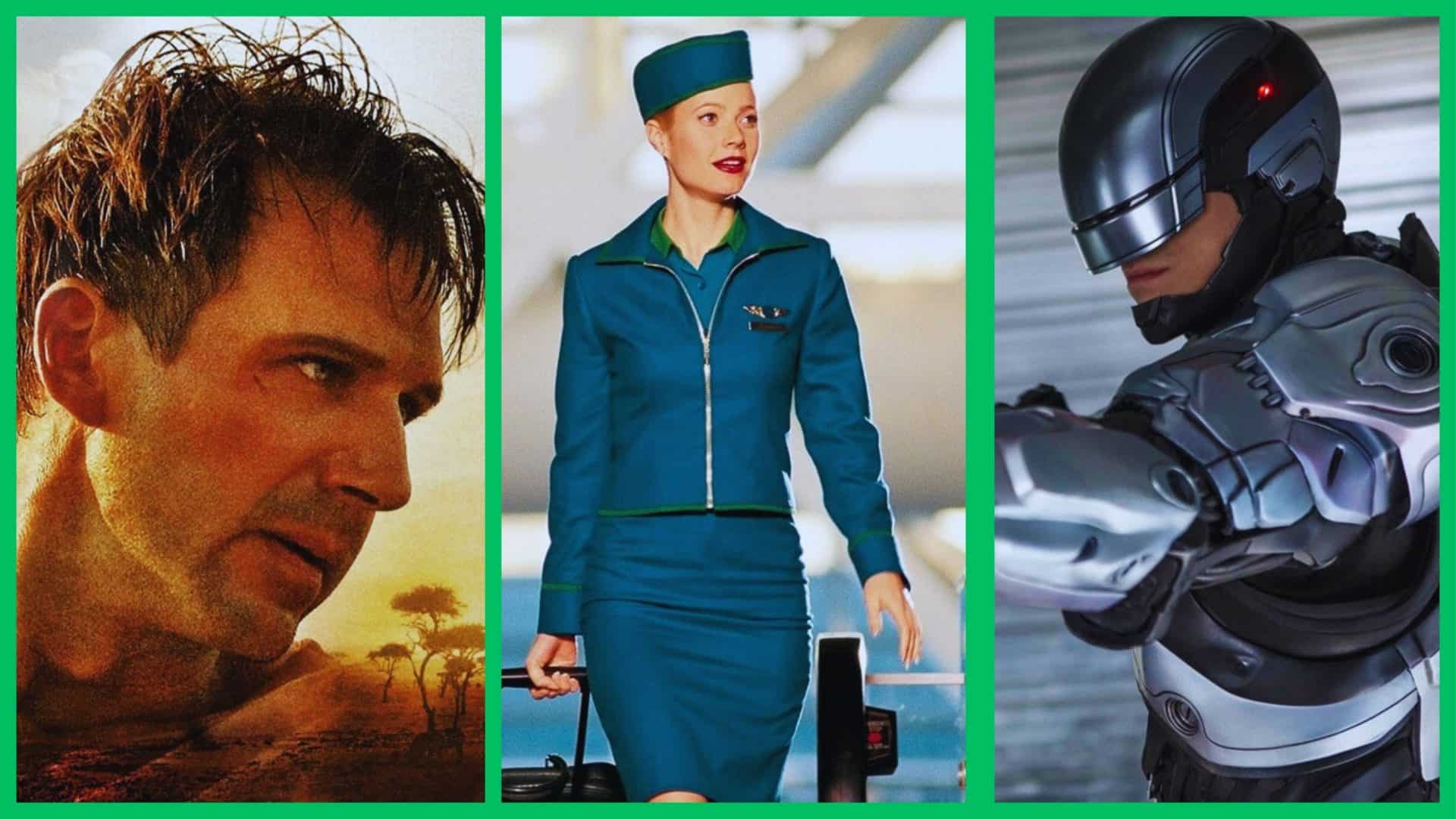 Ralph Fiennes, Gwyneth Paltrow e RoboCop