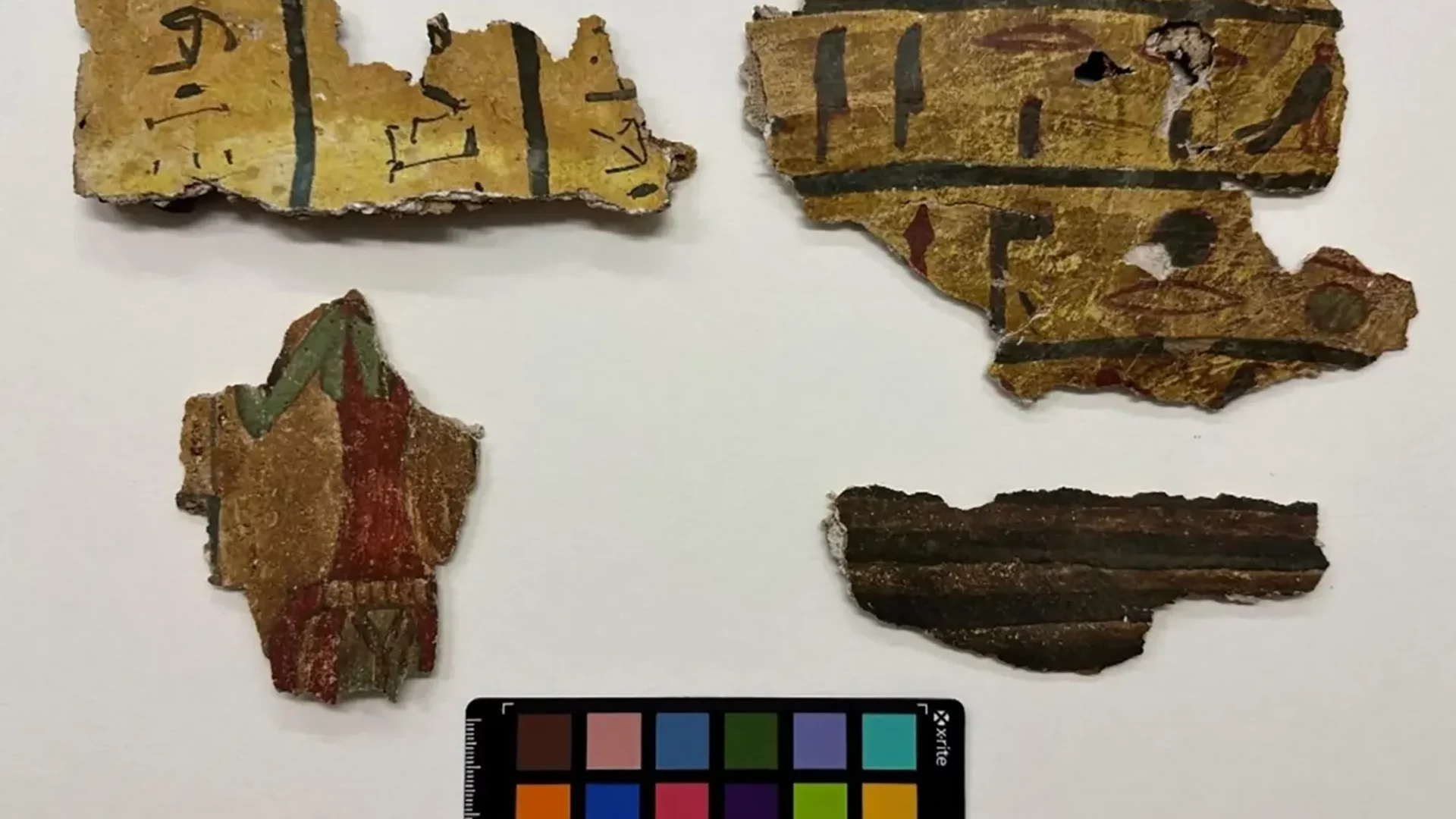 Fragmentos dos caixões de Pakepu