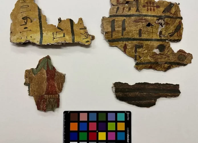 Fragmentos dos caixões de Pakepu