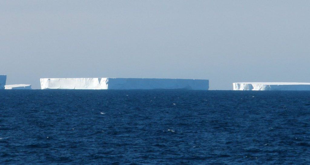 icebergs antártida