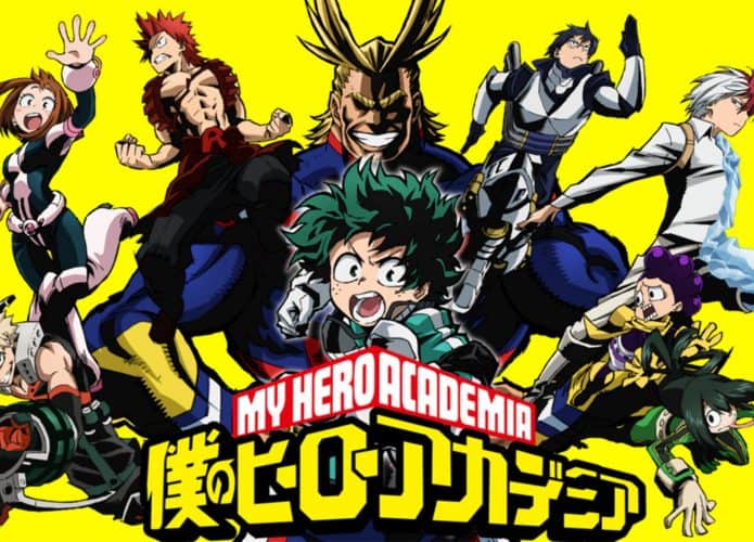 my hero academia: poster do anime