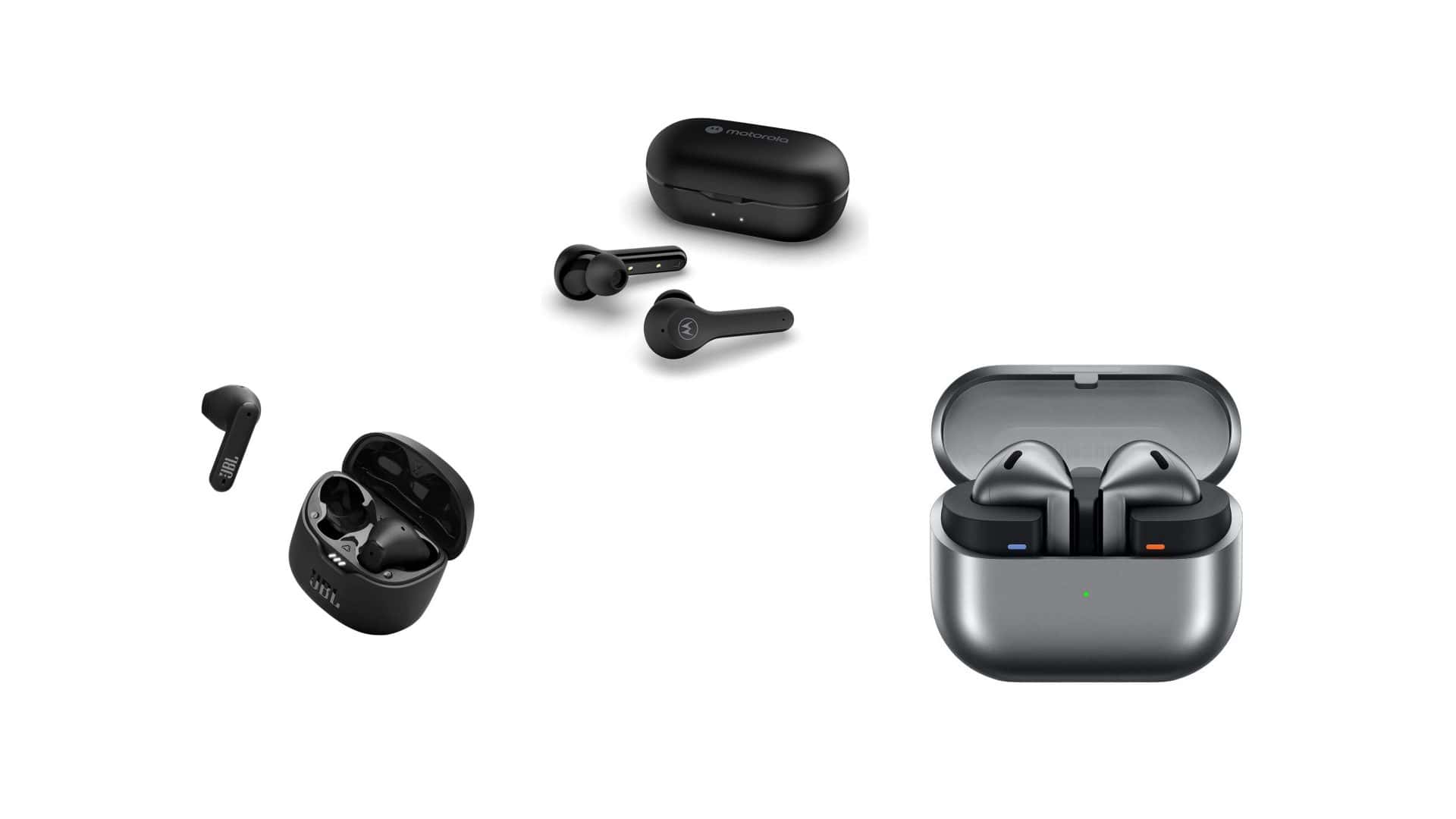 Fones de ouvido em oferta