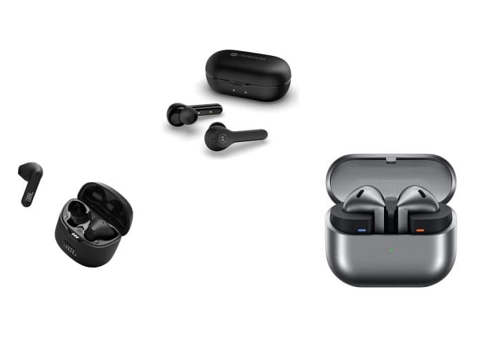 Fones de ouvido em oferta