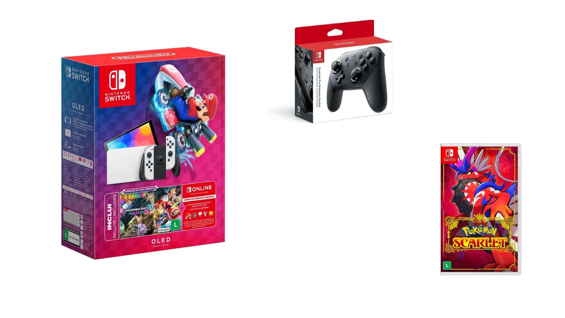 Nintendo Switch em oferta