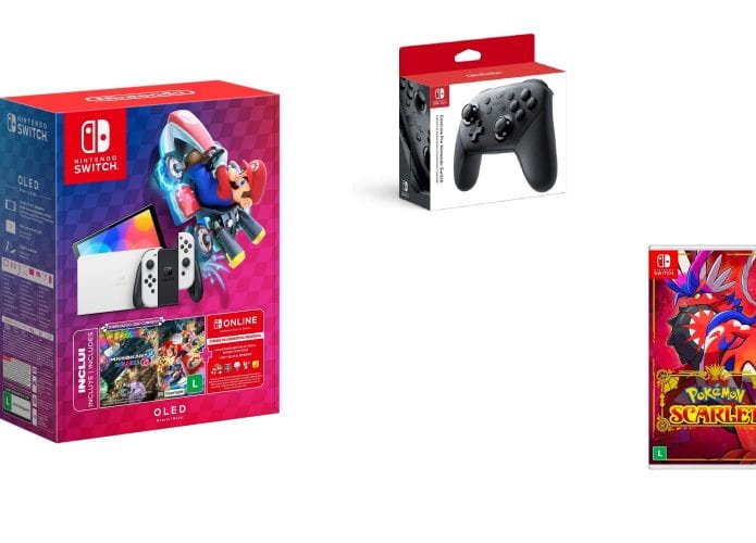 Nintendo Switch em oferta
