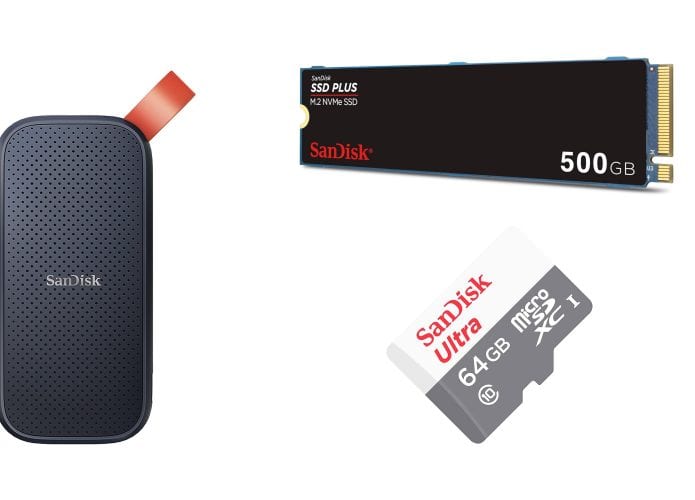 SSD e micro SD em oferta