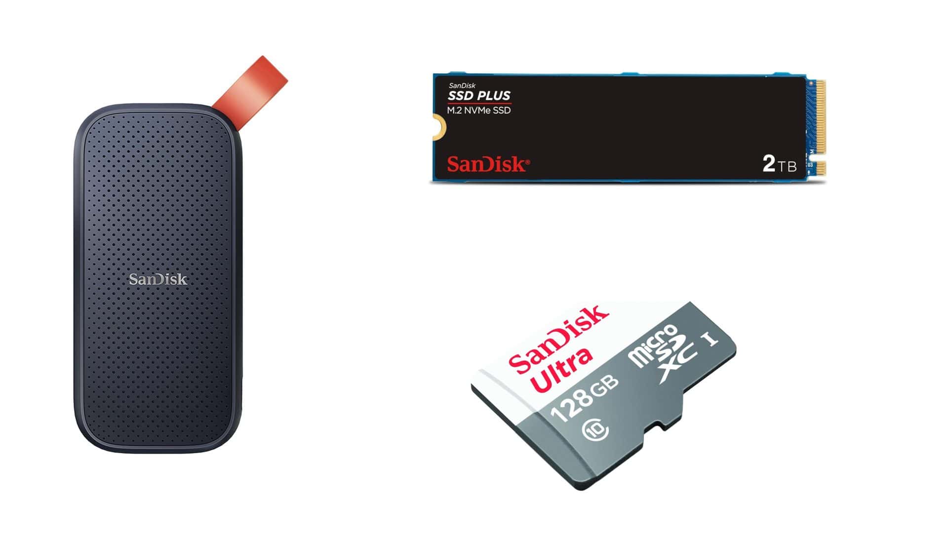 SSD e micro SD em oferta