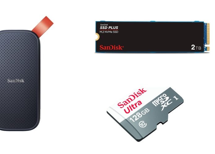 SSD e micro SD em oferta