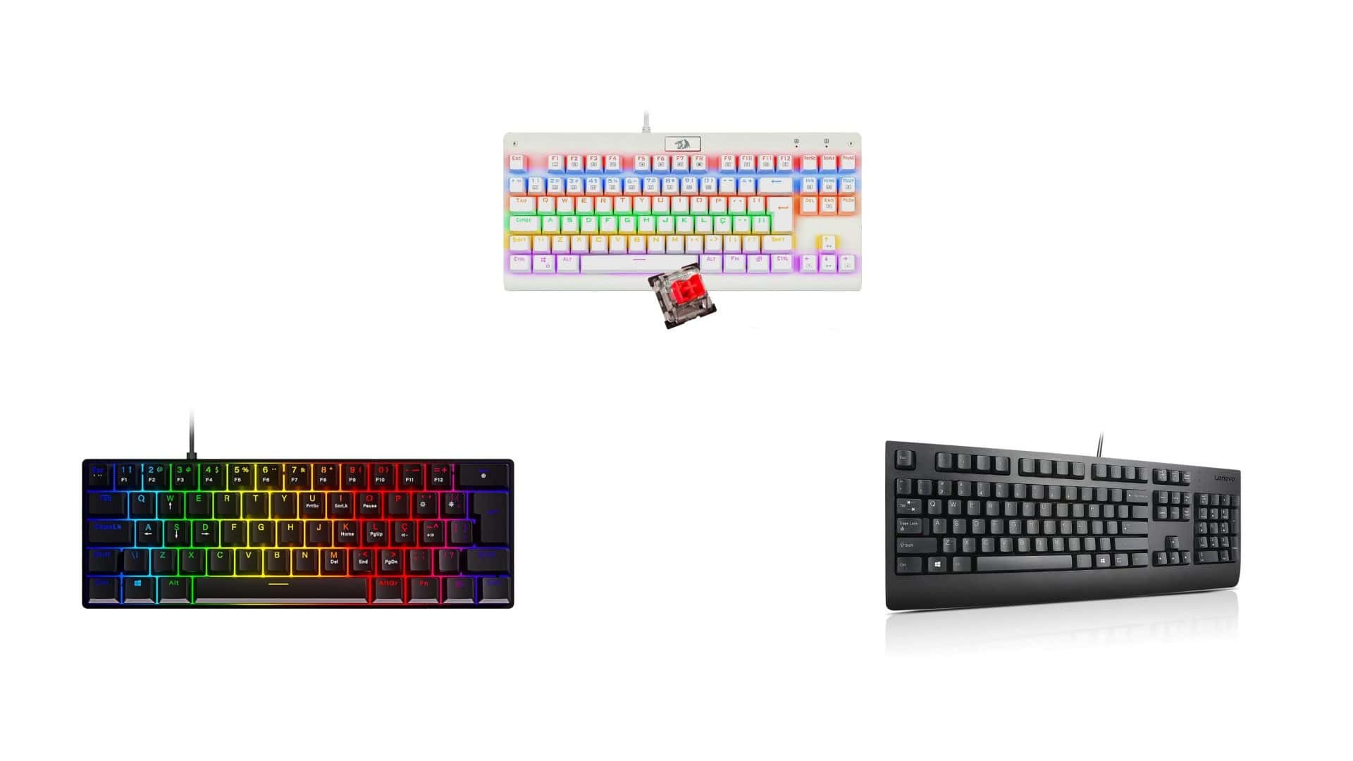 Teclados em oferta