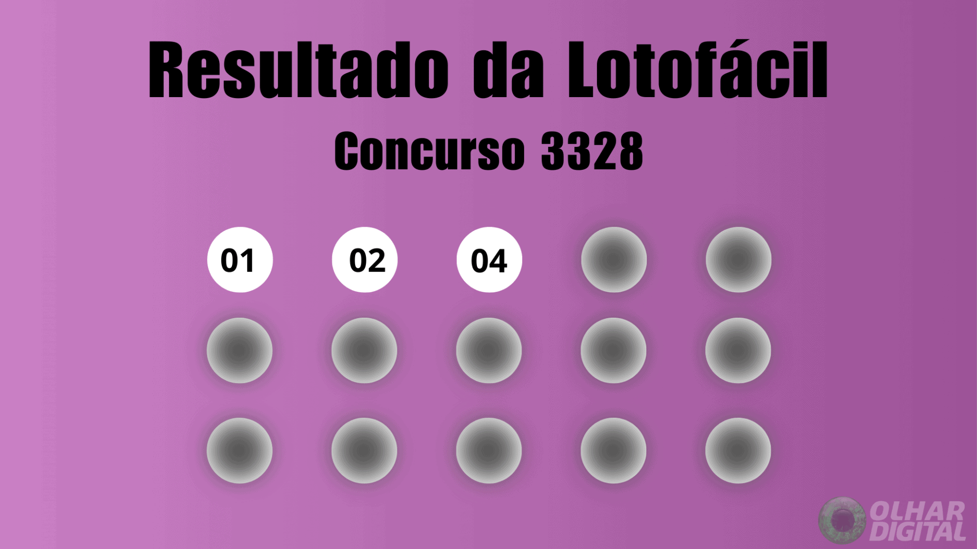 Lotofácil 3328
