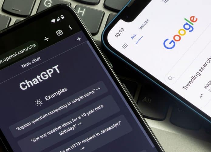 CHAT GPT X GOOGLE