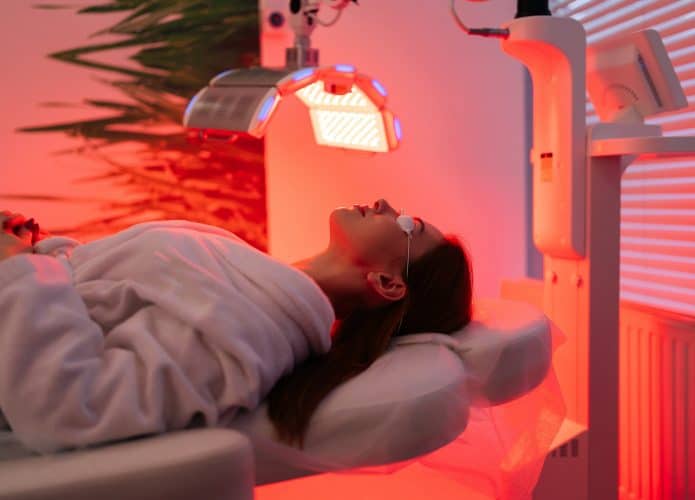 terapia de luz vermelha