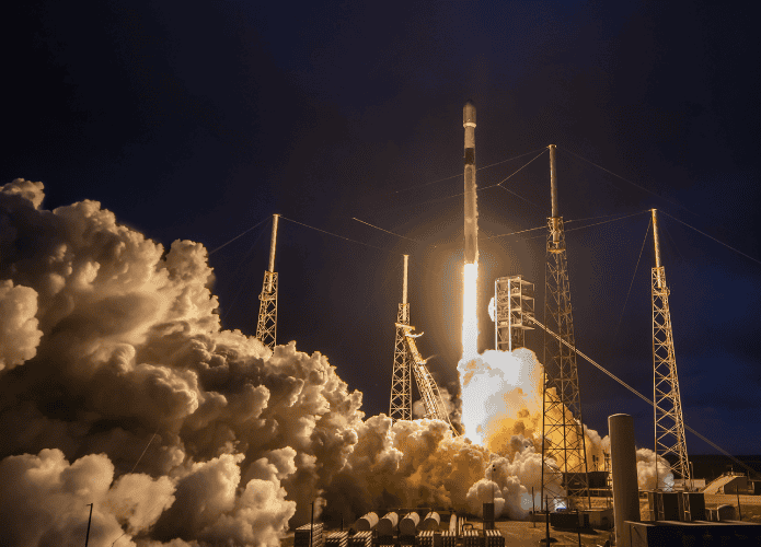 Lançamento do Falcon 9, da SpaceX