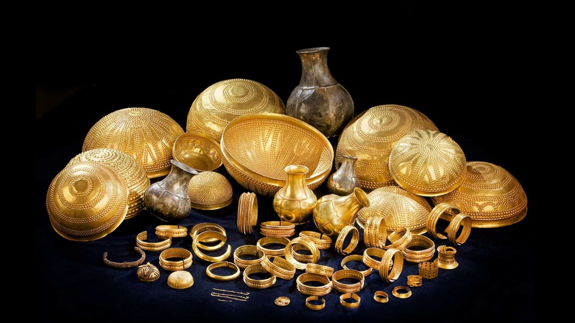 Metal estranho de além do nosso planeta encontrado em um antigo tesouro escondido
