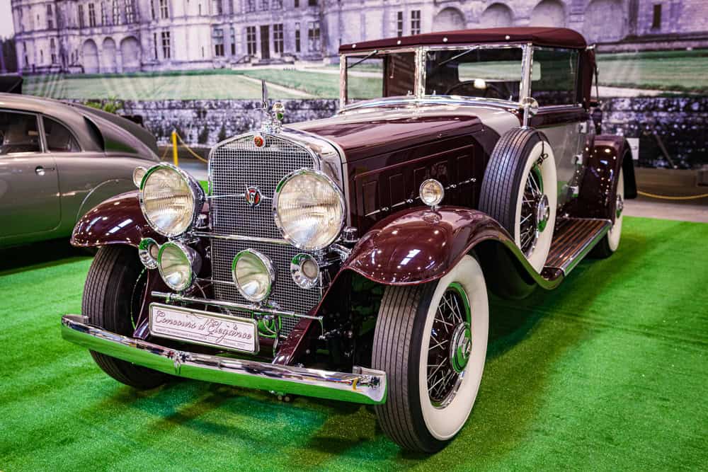 Foto do Cadillac V16 