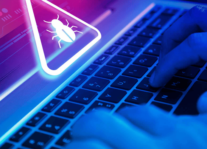 Ilustração de malware