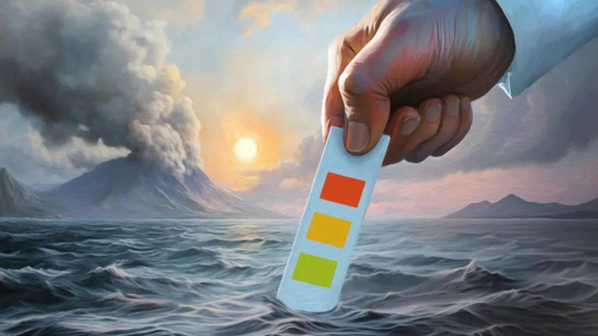 Medição do pH dos oceanos ancestrais