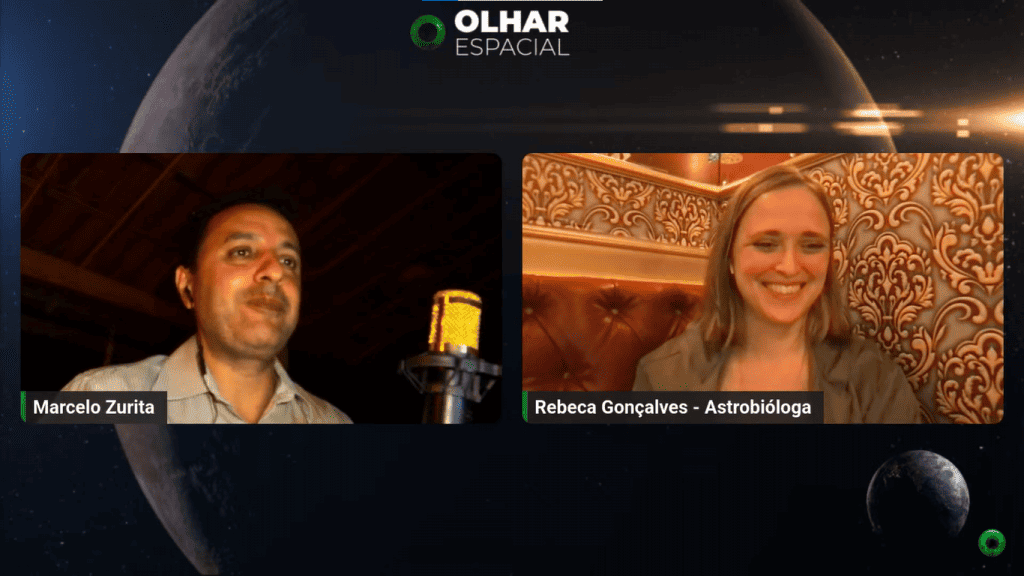 Marcelo Zurita entrevista Rebeca Gonçalves no Olhar Espacial