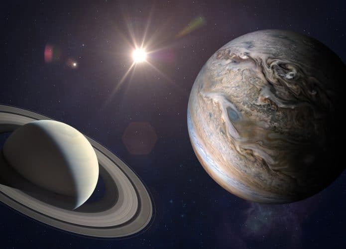 saturno jupiter