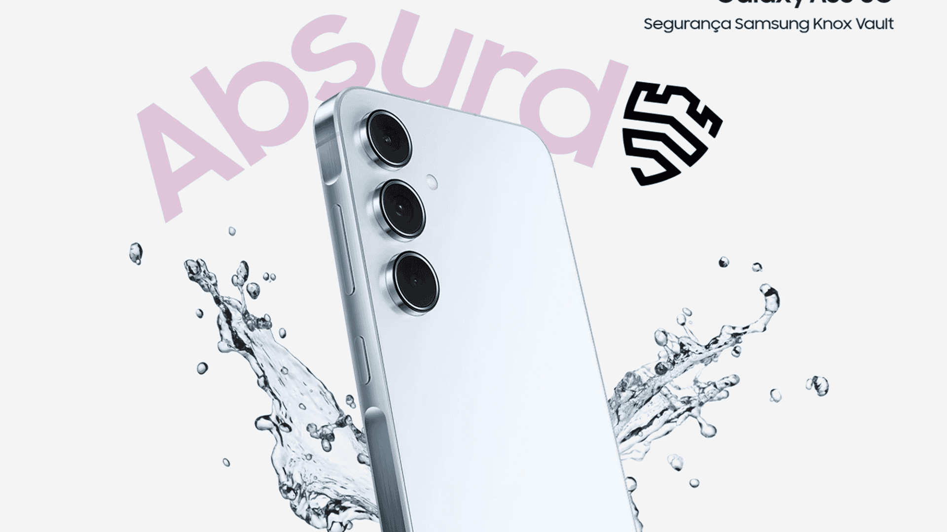 Galaxy A55. Imagem: Reprodução/Samsung