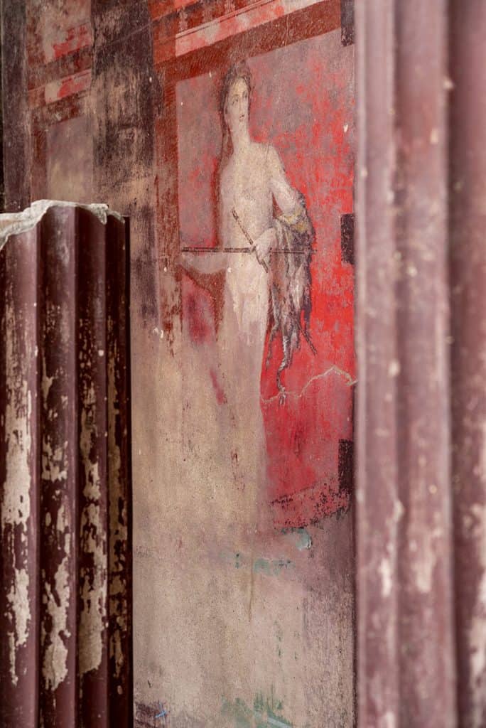 Afresco descoberto em Pompeia revela ritual a Dionísio