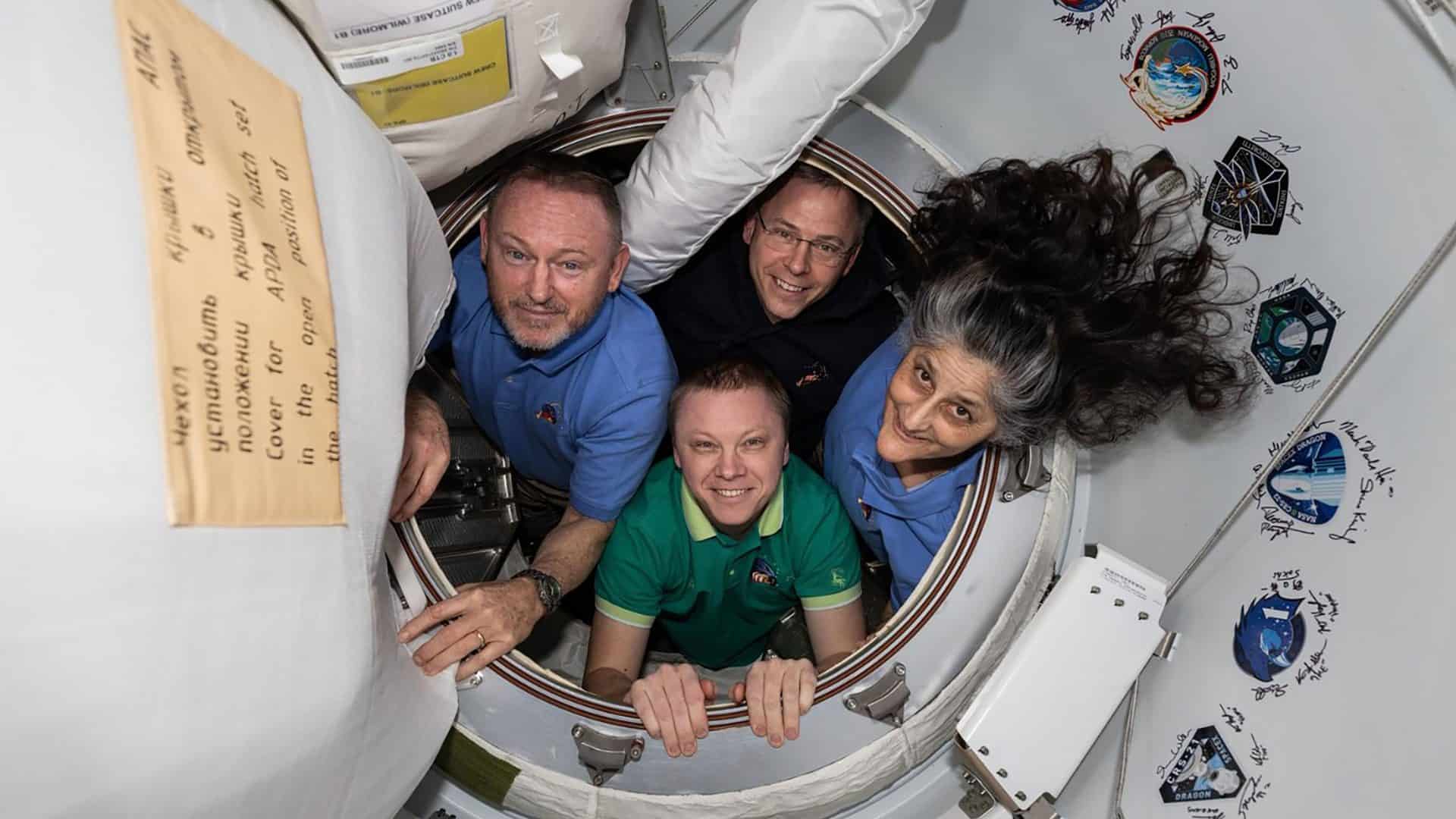 Membros da SpaceX Crew-9