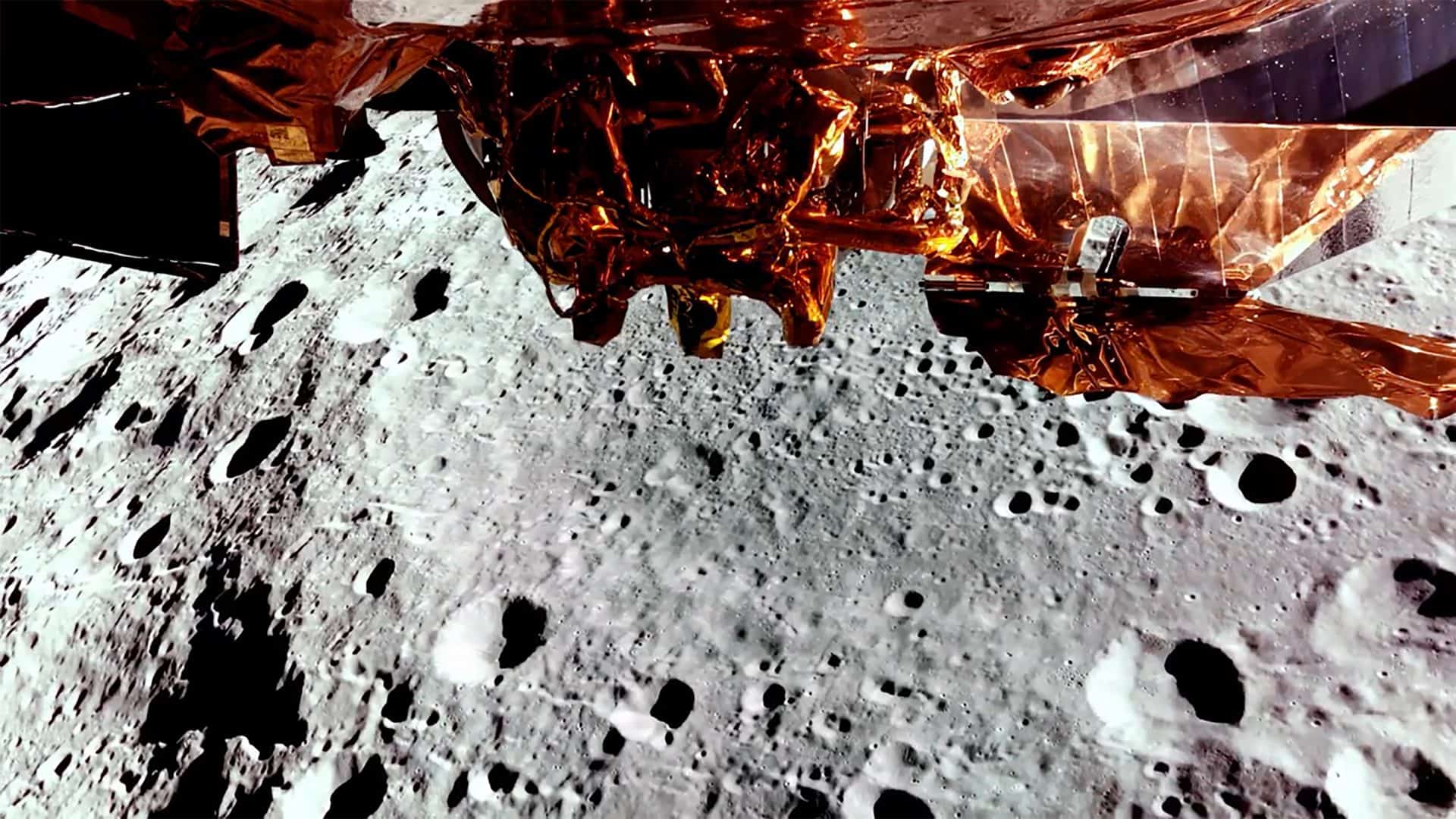 Blue Ghost em órbita lunar