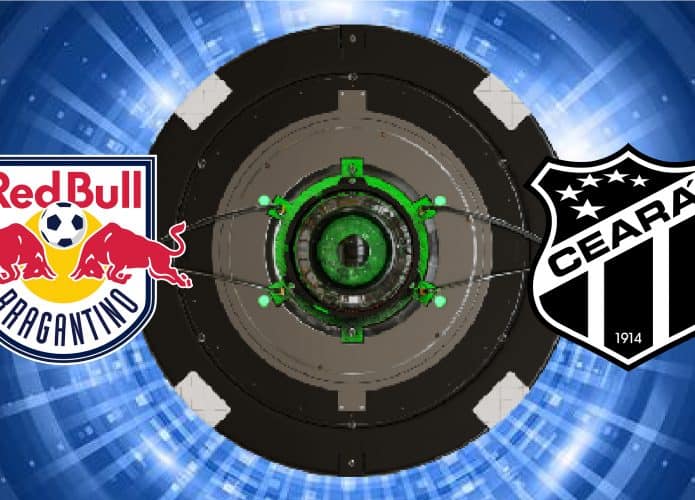 Escudos de Red Bull Bragantino e Ceará