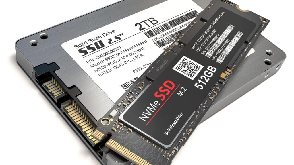Diferentes tipos de SSD