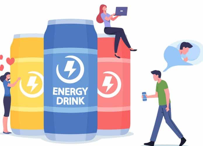 Latas de energético