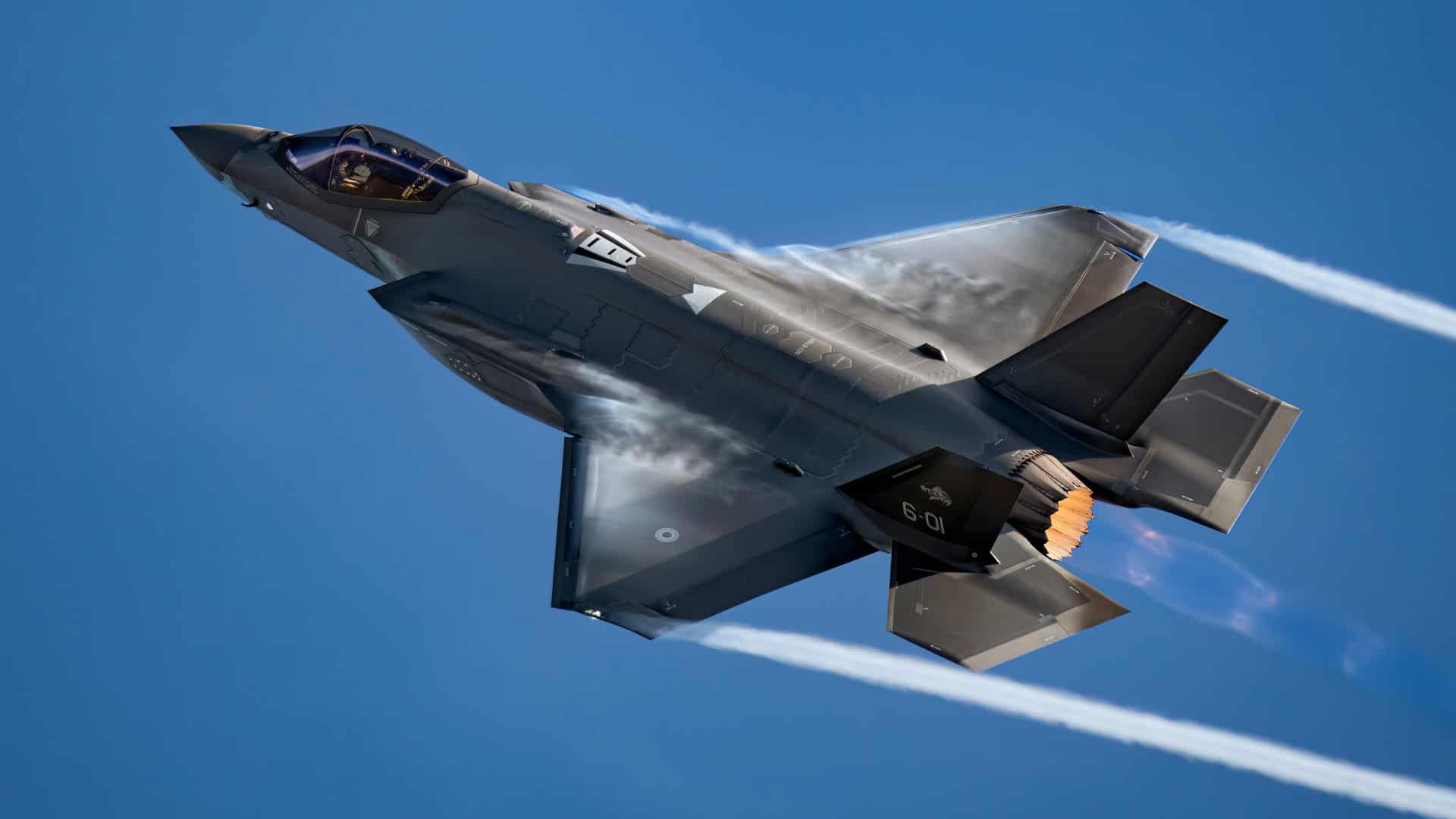 F-35A Lighning II no ar