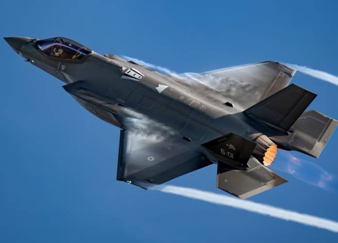 F-35A Lighning II no ar