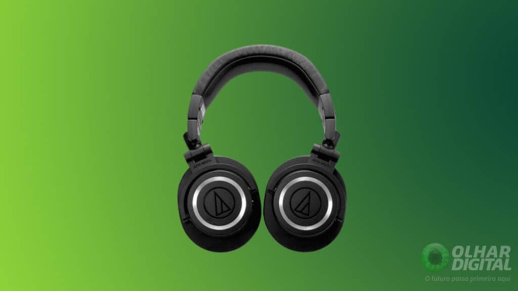 Fone de ouvido Audio-Technica ATH-M50xBT2