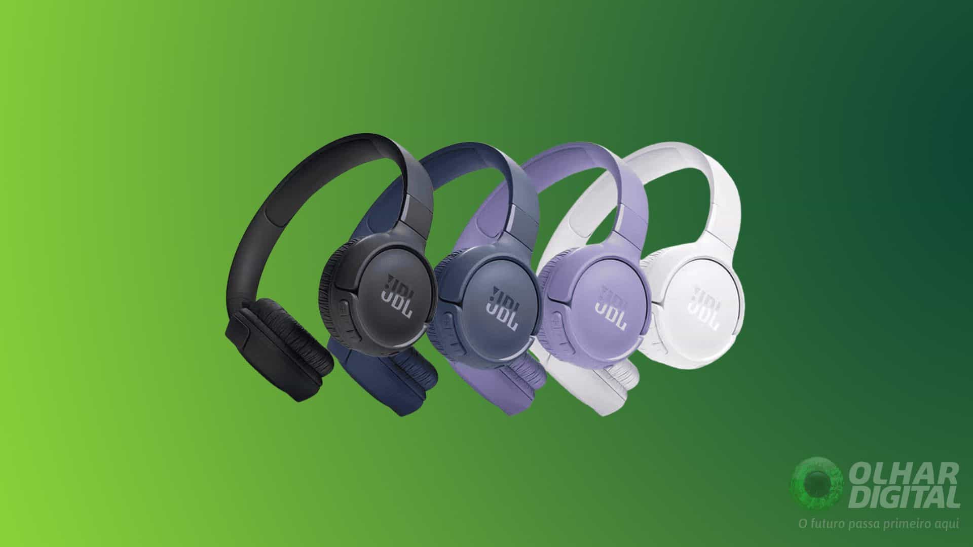 Fone de ouvido JBL Tune 520BT