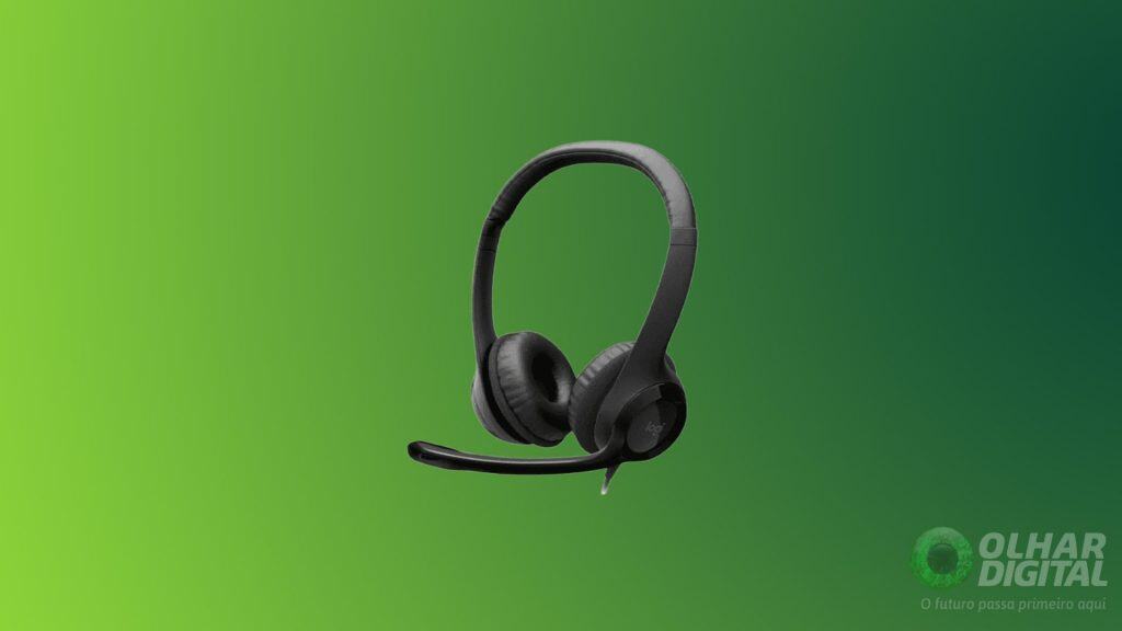 Fone de ouvido Logitech H390 Headset
