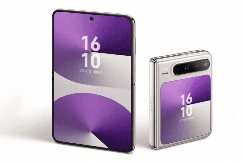 Celular dobrável Pura X, da Huawei