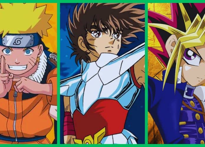 naruto, cavaleiros e yugioh