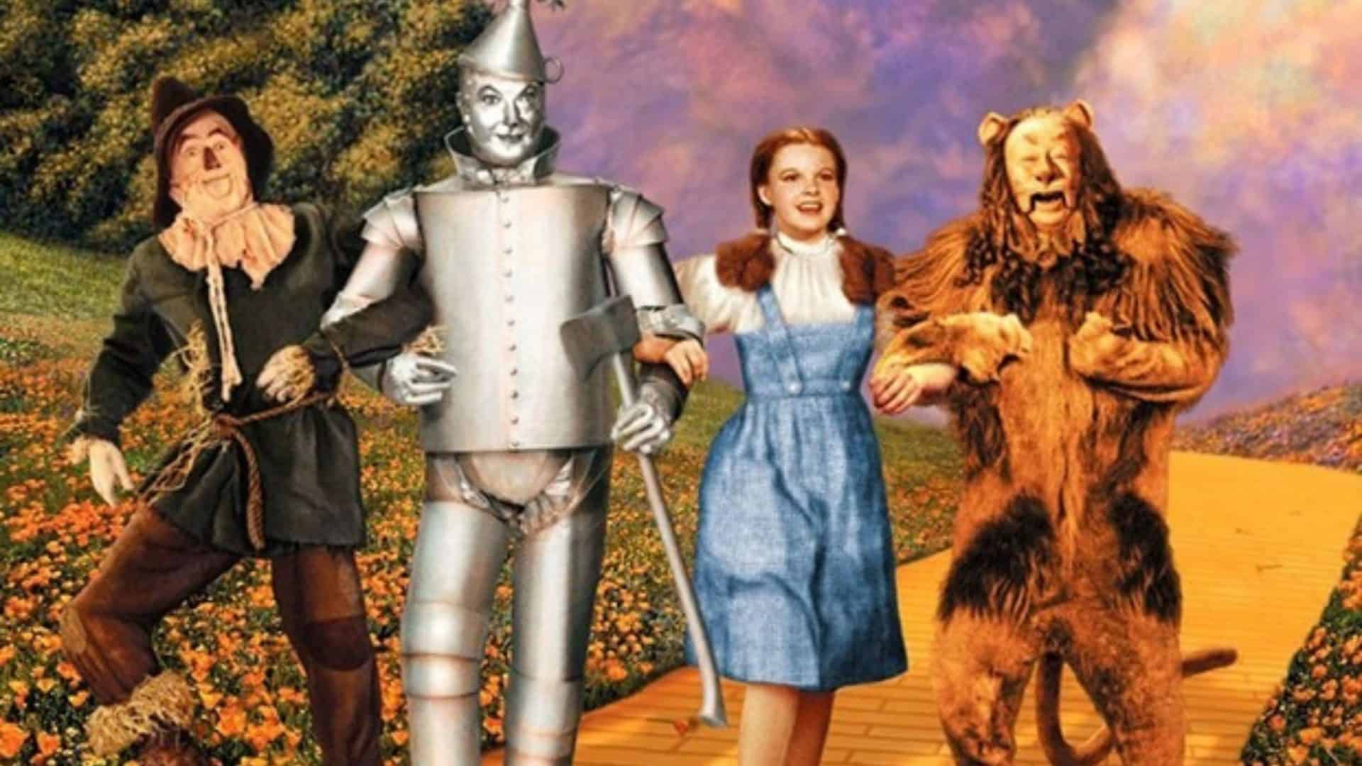 foto do elenco do filme o mágico de oz