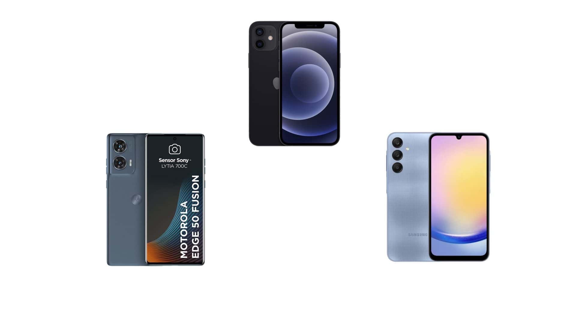 Smartphones em oferta
