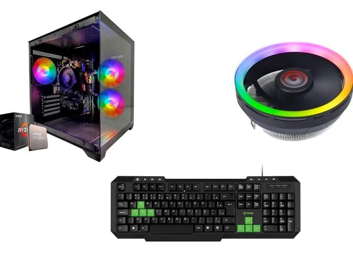 PC gamer e acessórios