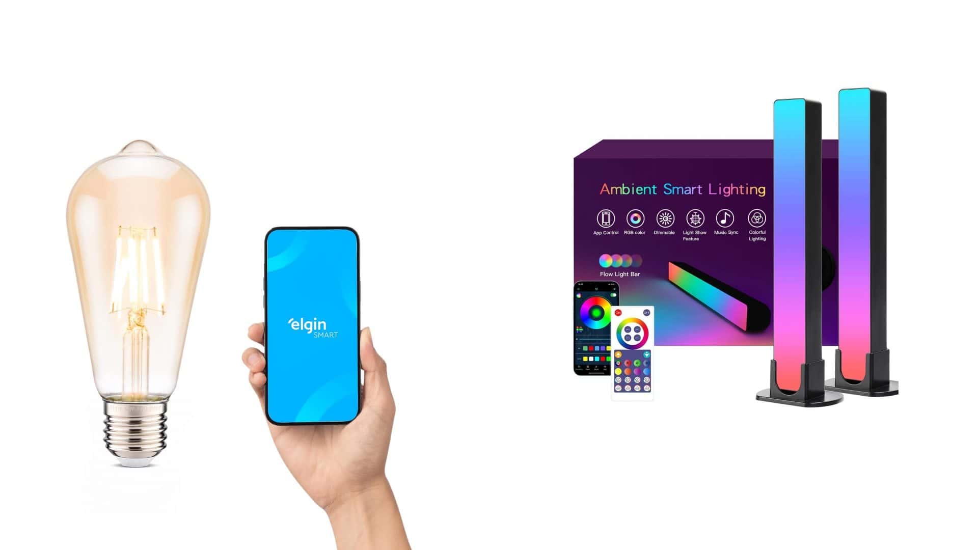 Iluminação smart em oferta