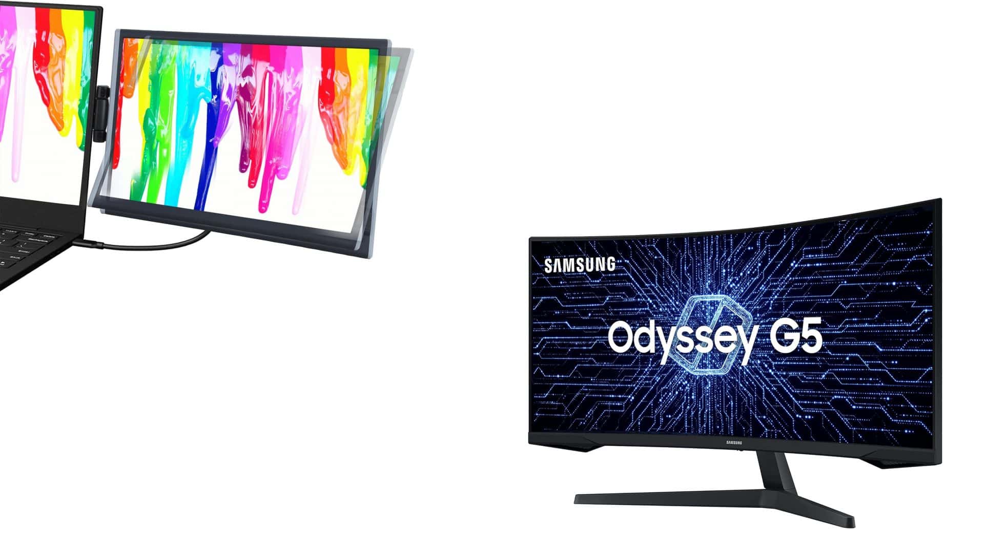 Monitores em oferta
