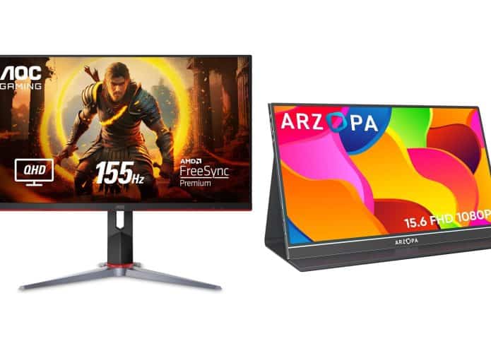 Monitores em oferta