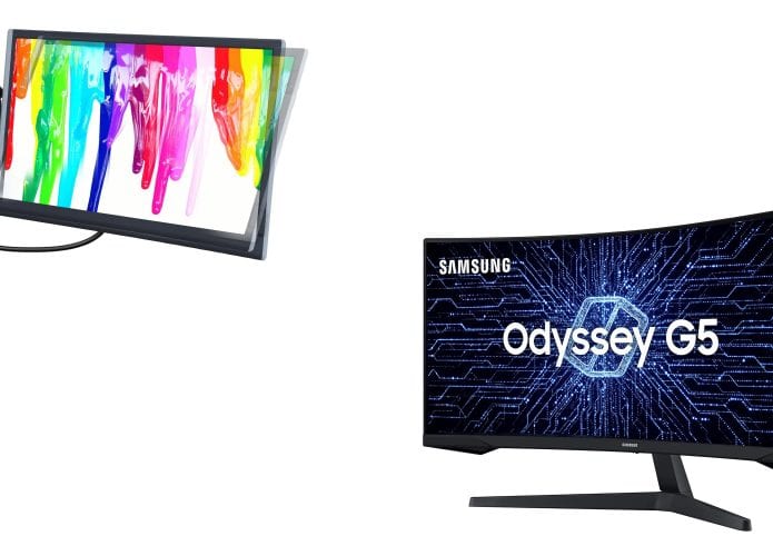 Monitores em oferta